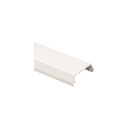 Panduit Base & Cover Raceway, T-45 Series, 2.38 in W, 3/4 in H, 8 ft L, Off White T45CIW8